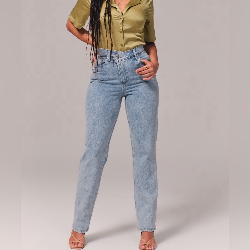 Abercrombie & fitch curve love jeans